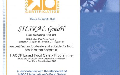 มาตรฐานระดับโลกของ Silikal